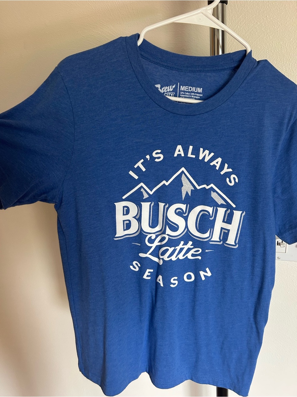 Busch Latte Blue Graphic Tee
